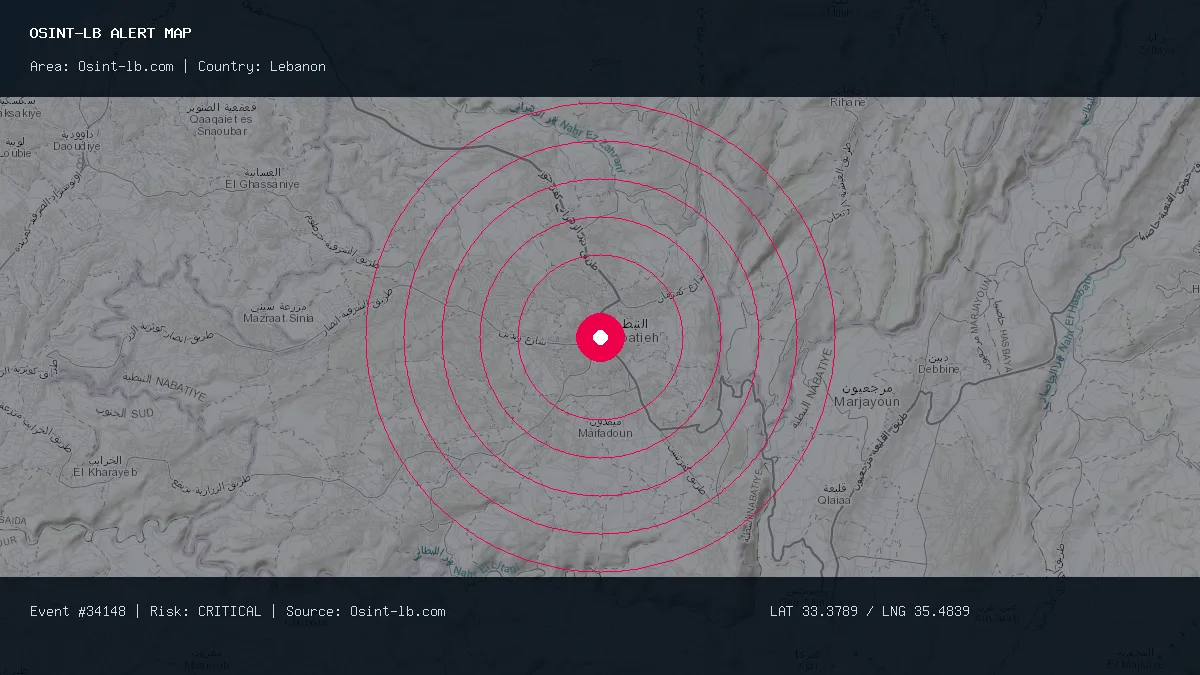 مراسل #الجزيرة: قصف مدفعي إسرائيلي يستهدف مرتفعات علي الطاهر بمنطقة النبطية جنوبي #لبنان