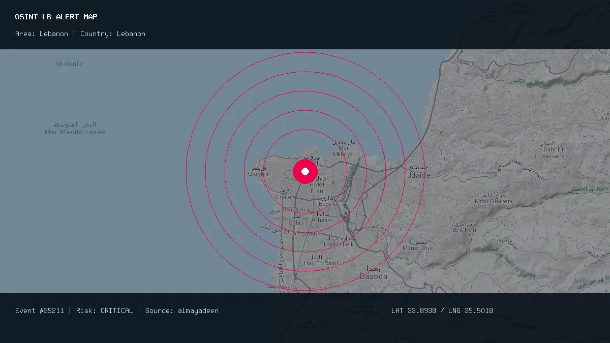لبنان: مراسل الميادين في جنوب